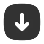 Arrow Down Square SVG Icon